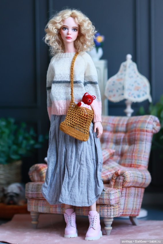 Ариэль glacé doll — Авторские куклы BJD (фото 4)