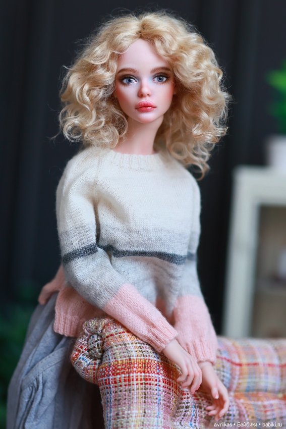 Ариэль glacé doll — Авторские куклы BJD (фото 3)