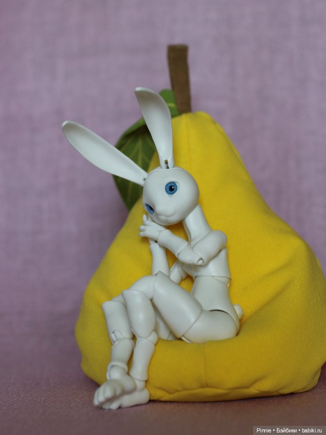 Девочка-кролик Изольда — Авторские куклы BJD (фото 7)