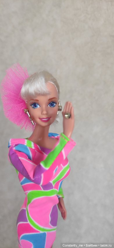 Кукла Барби русалка Barbie Jewel Hair Mermaid (фото 5)