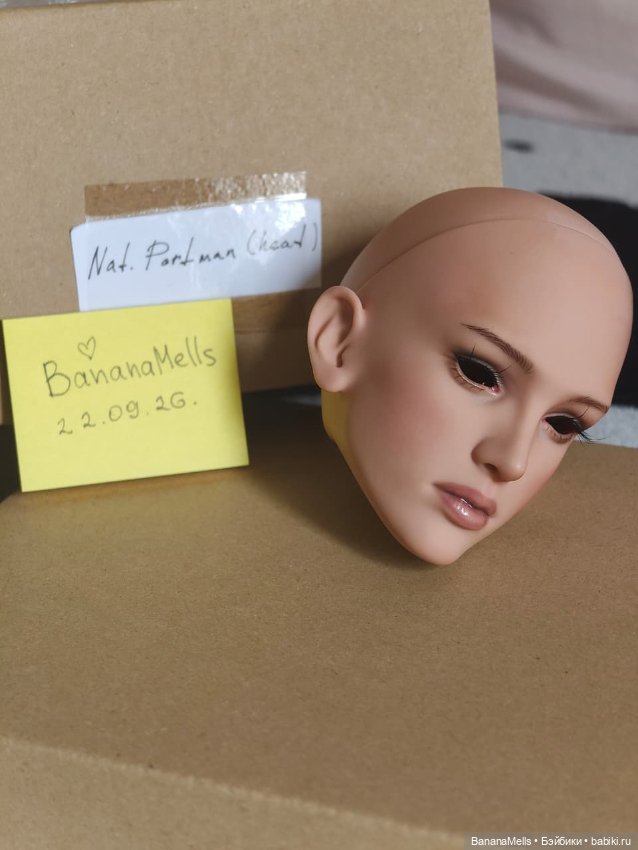 Голова Natalie, Dollshecraft copper SD (фото 4)