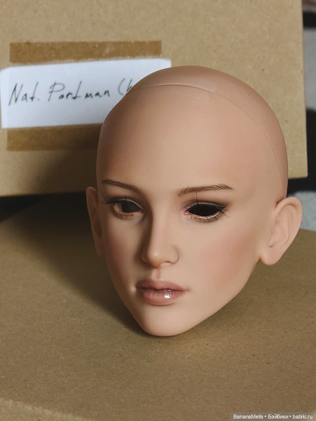 Голова Natalie, Dollshecraft copper SD (фото 2)