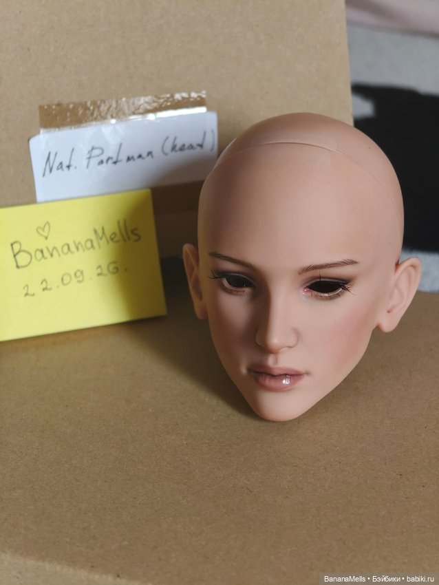 Голова Natalie, Dollshecraft copper SD (фото 5)