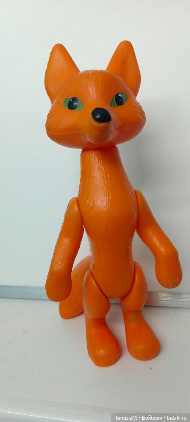 Игрушка СССР Лиса — Винтажные куклы и игрушки детства (фото 4)