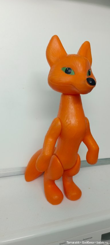Игрушка СССР Лиса — Винтажные куклы и игрушки детства (фото 2)