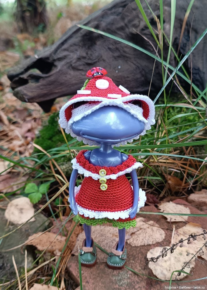 Костюм Мухомор для чудо лягушек Wonderfrog