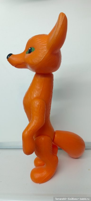 Игрушка СССР Лиса — Винтажные куклы и игрушки детства (фото 5)