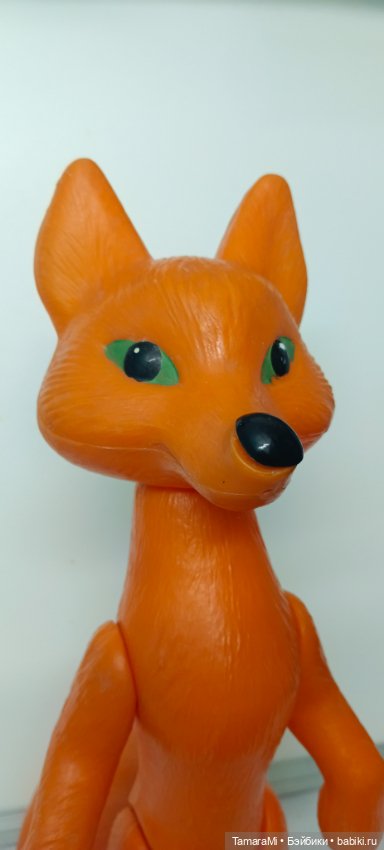 Игрушка СССР Лиса — Винтажные куклы и игрушки детства (фото 9)