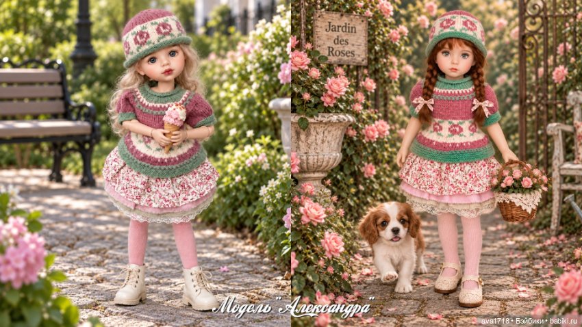 Аутфит для кукол Little Darling и Паола Рейна (фото 2)