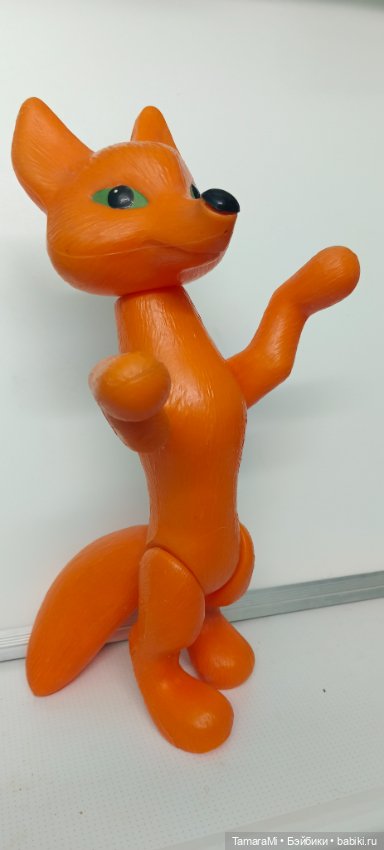 Игрушка СССР Лиса — Винтажные куклы и игрушки детства (фото 6)