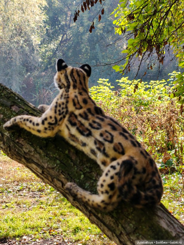 Реалистичная игрушка кот. Дикий кот оцелот (фото 6)