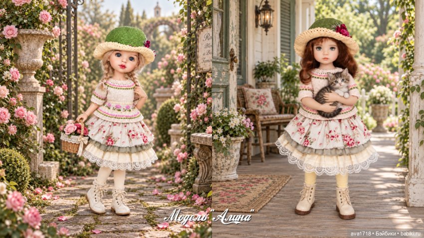 Аутфит для кукол Little Darling и Паола Рейна