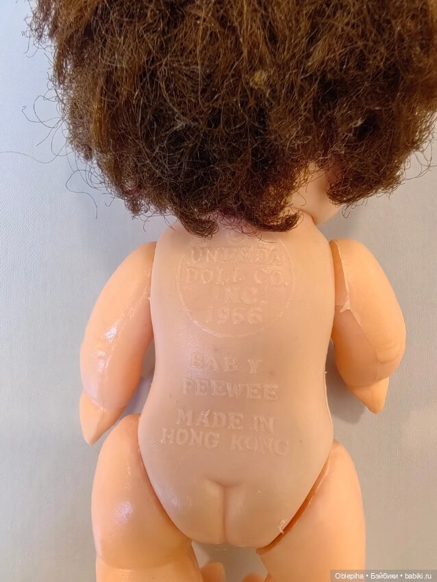 Винтажная кукла Uneeda Pee Wee Drink and Wet Doll (фото 8)