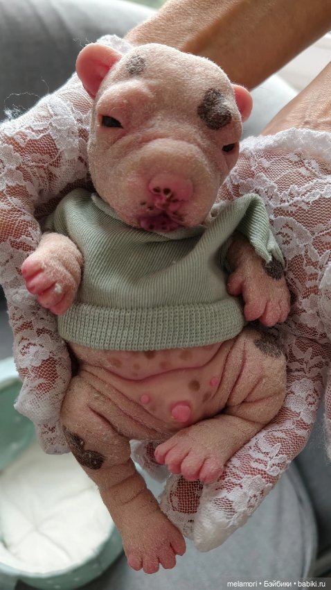 Силиконовый щеночек 🐶 — Авторские игрушки (фото 5)