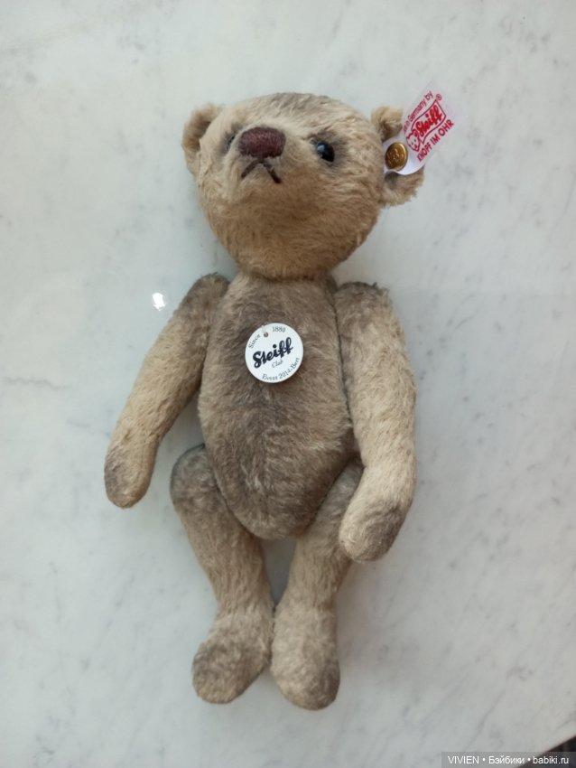 Мишка Steiff маленький — Винтажные куклы и игрушки детства (фото 5)