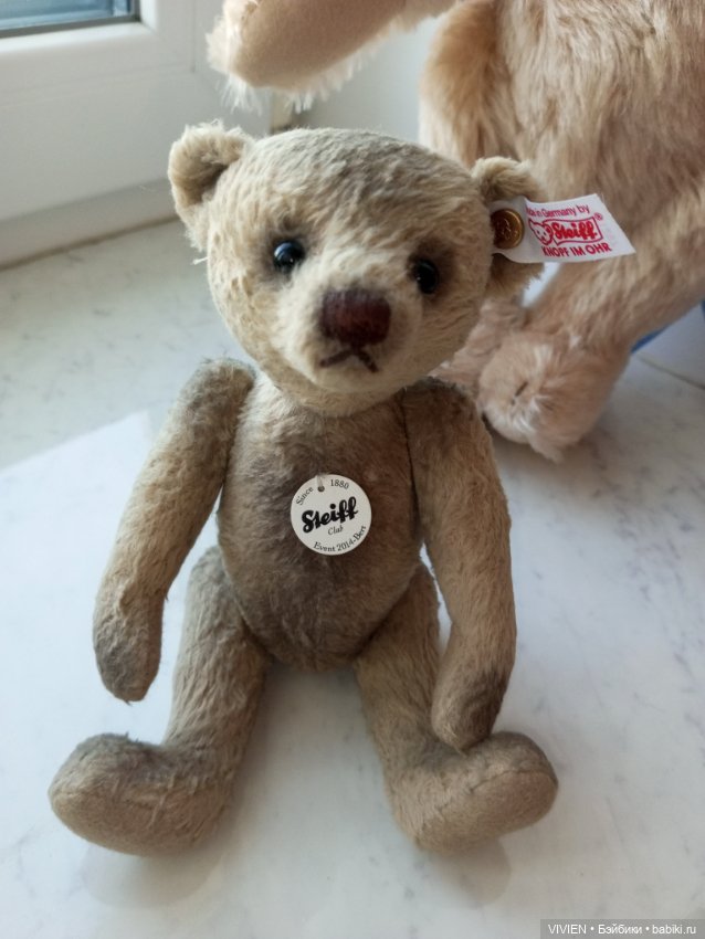 Мишка Steiff маленький — Винтажные куклы и игрушки детства