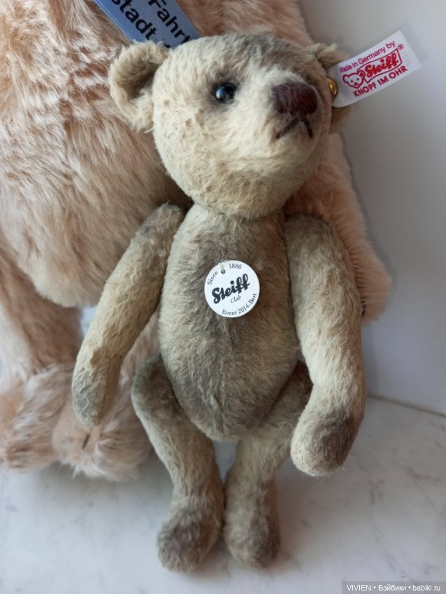 Мишка Steiff маленький — Винтажные куклы и игрушки детства (фото 8)