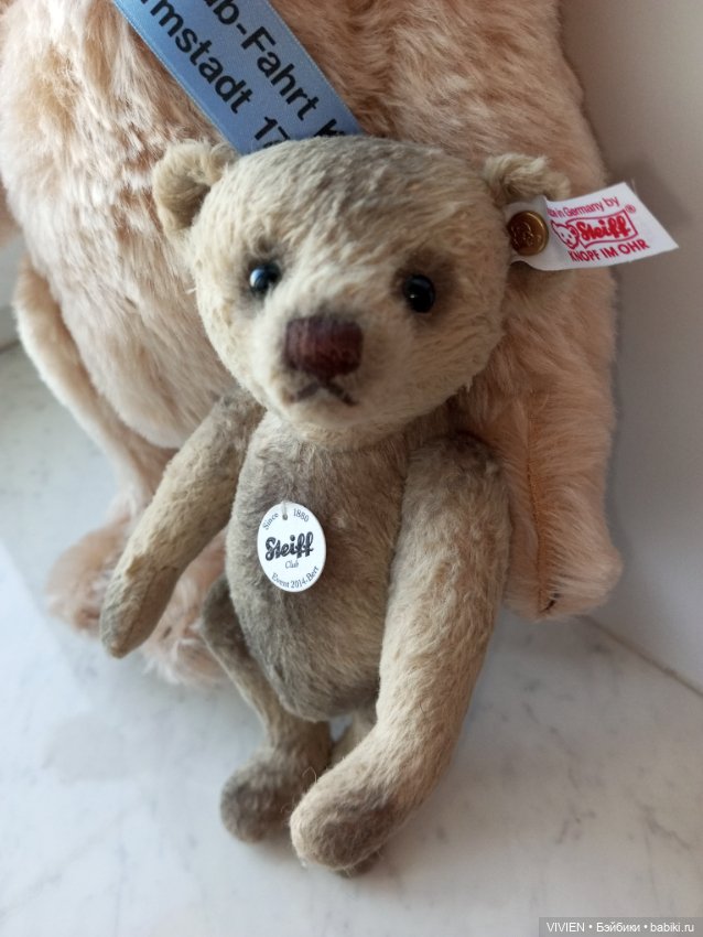 Мишка Steiff маленький — Винтажные куклы и игрушки детства (фото 7)