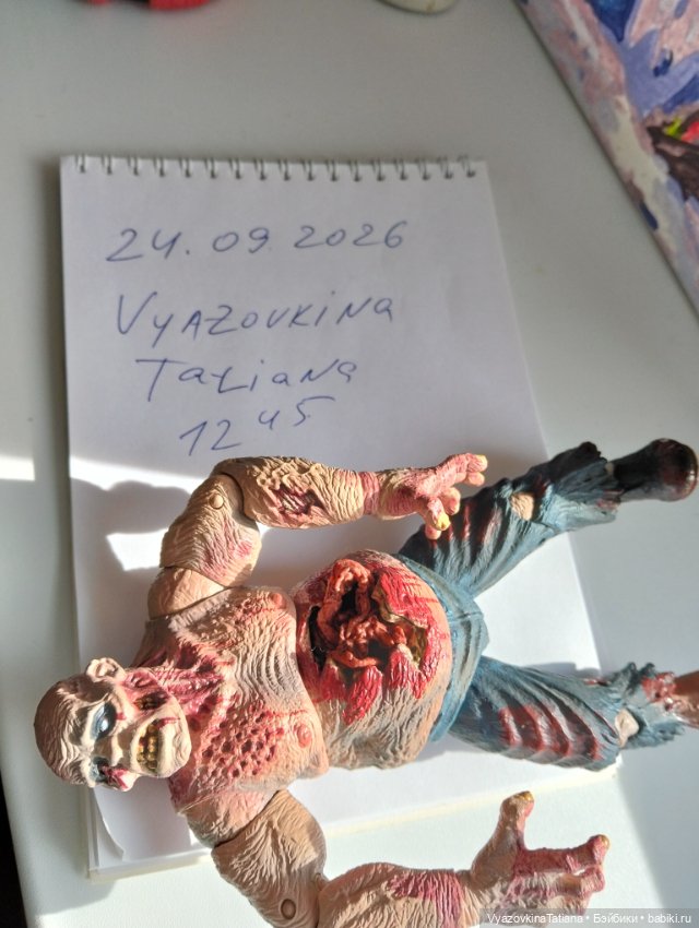 Экшен-фигурка зомби Эрл (Earl) — Attack of the Living Dead, Mezco Toyz (2004/2006) (фото 7)