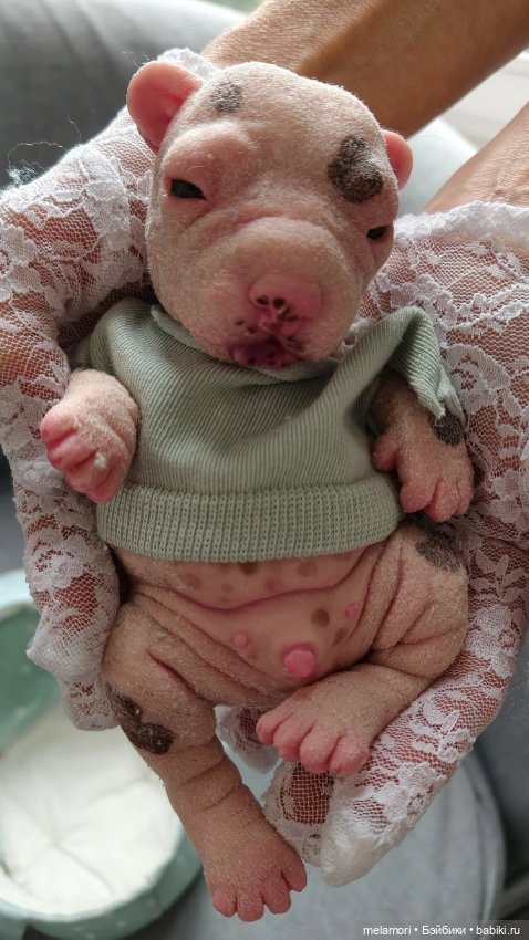 Силиконовый щеночек 🐶 — Авторские игрушки (фото 2)