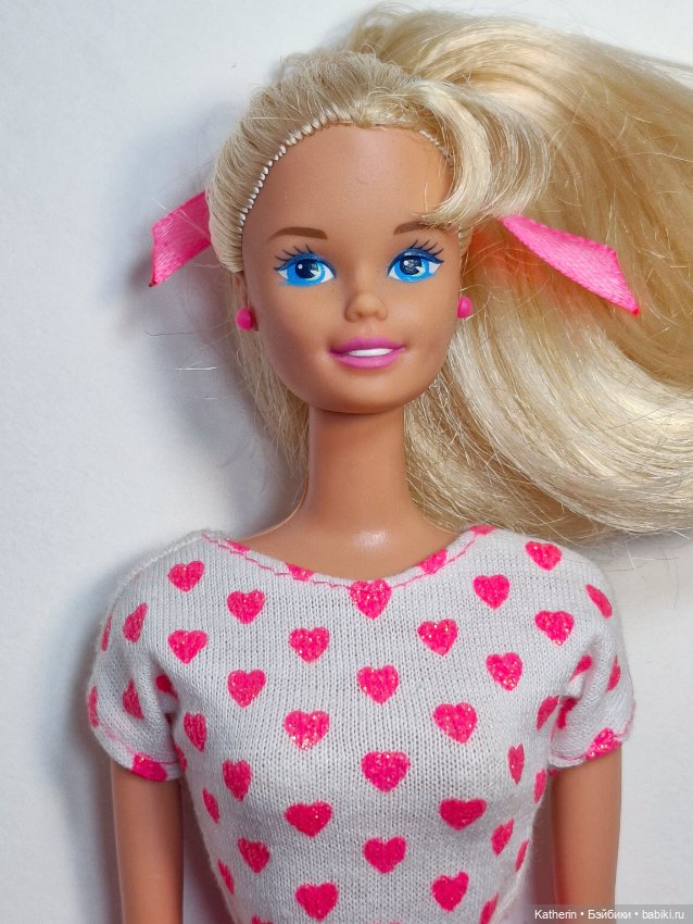 Барби 90х кукла винтаж Barbie Pretty Hearts (фото 3)