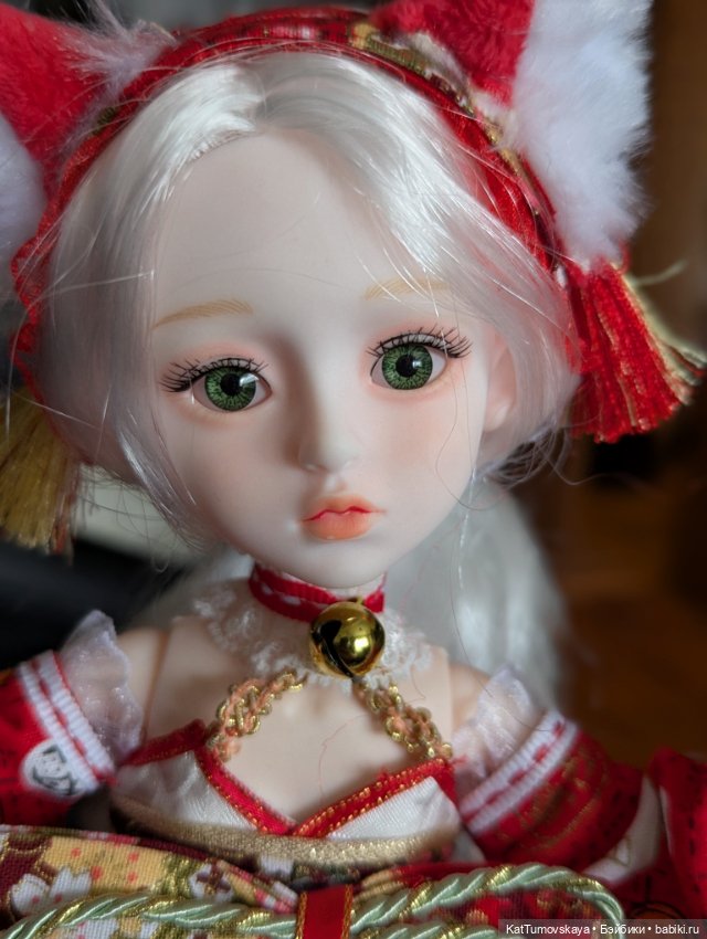 Куколка Белая Кицунэ — Игровые куклы (фото 4)