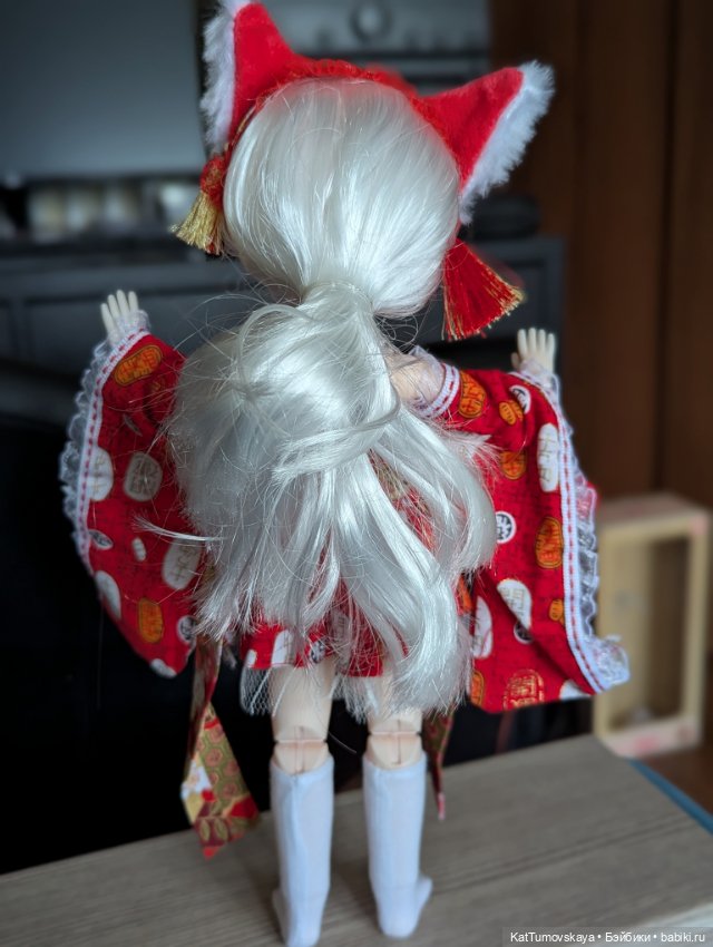 Куколка Белая Кицунэ — Игровые куклы (фото 6)