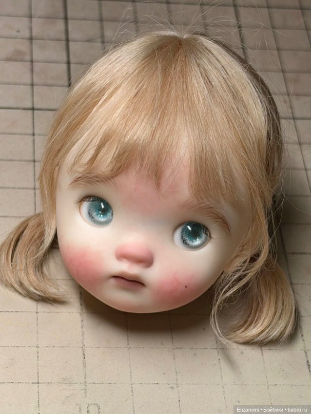 Голова Gululu/ новинка — Шарнирные куклы (не BJD) (фото 4)