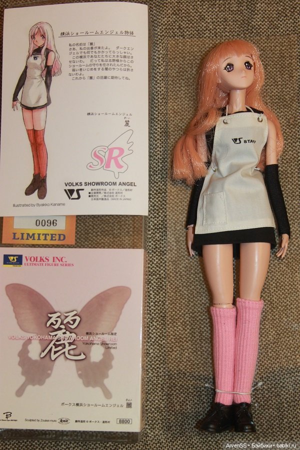 Винтажная девушка Volks 1/6 Yokohama Showroom Angel Rei (фото 3)