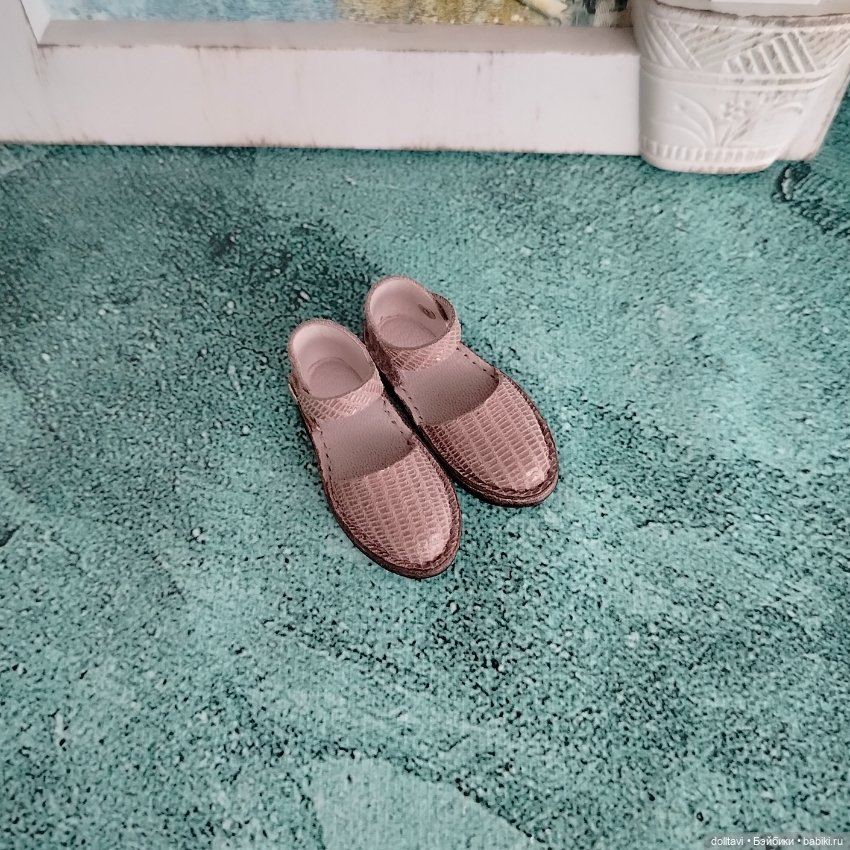 Открытые туфли 4,5*1,7см — Обувь для BJD (фото 10)