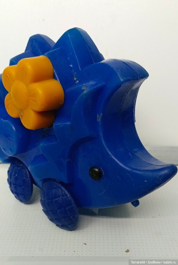 Игрушка каталка Ёжик — Винтажные куклы и игрушки детства (фото 5)