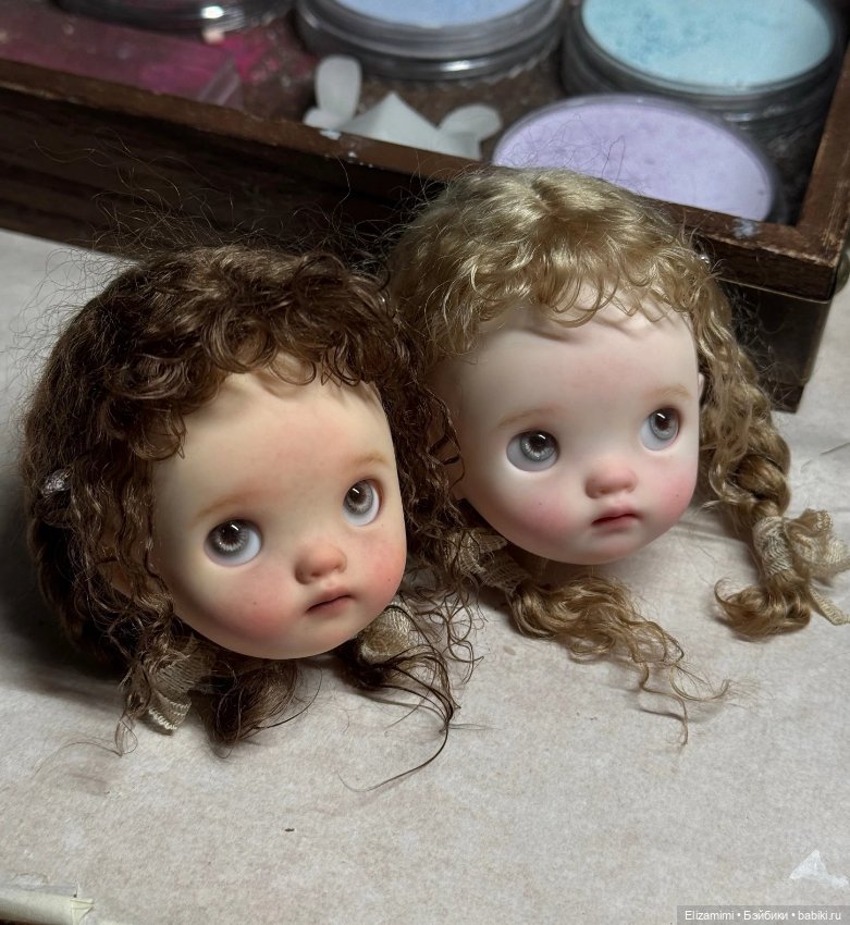 Голова Gululu/ новинка — Шарнирные куклы (не BJD) (фото 7)
