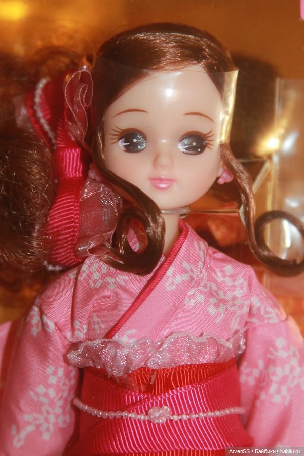 Takara Tomy Licca Yukata Doll Tokyo 2020 Paralympics Emblem (фото 6)