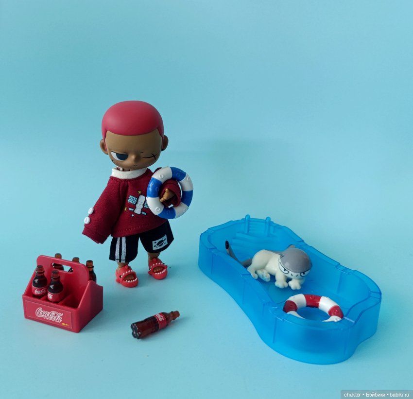 Малыш kubo на теле ymy — Шарнирные куклы (не BJD) (фото 2)