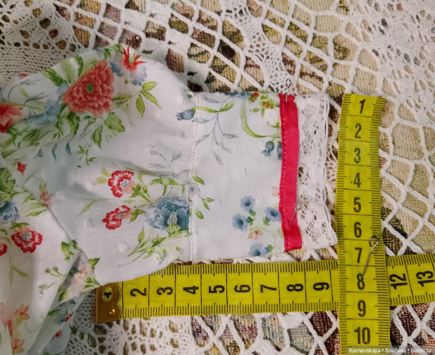 Комплект- платье, берет и зонтик для антикварных кукол и реплик ростом53-57см