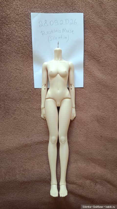 Женское тело SID Normal — Части кукол BJD