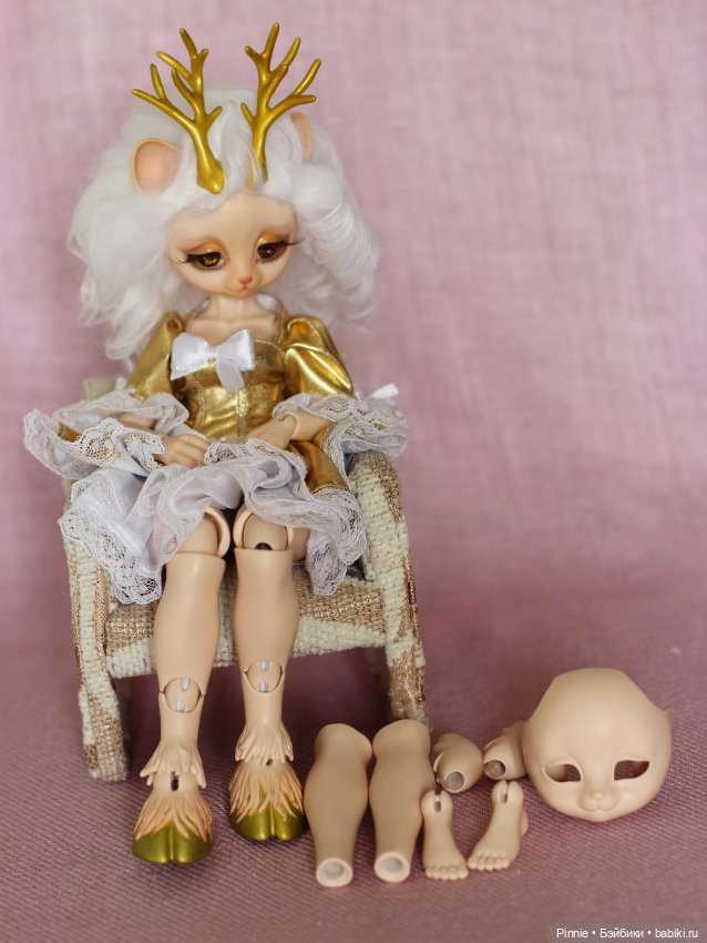 Котоолень Голди — Авторские куклы BJD