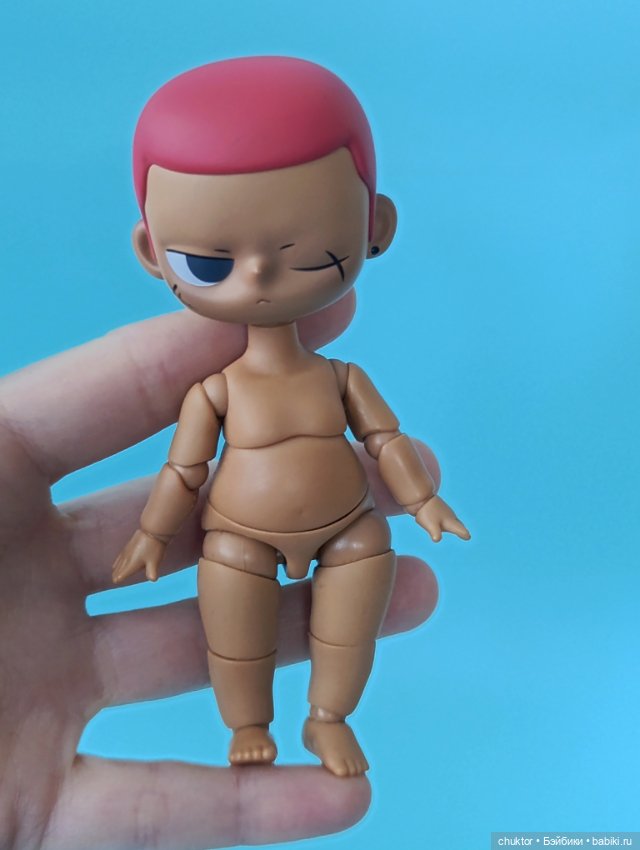 Малыш kubo на теле ymy — Шарнирные куклы (не BJD) (фото 4)