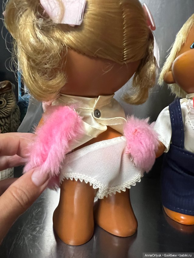 Sekiguchi пупсики пара девочка и мальчик винил (фото 4)