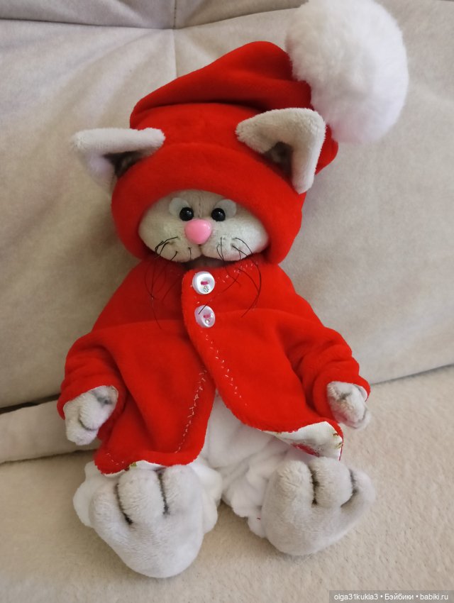 Котик — Авторские игрушки