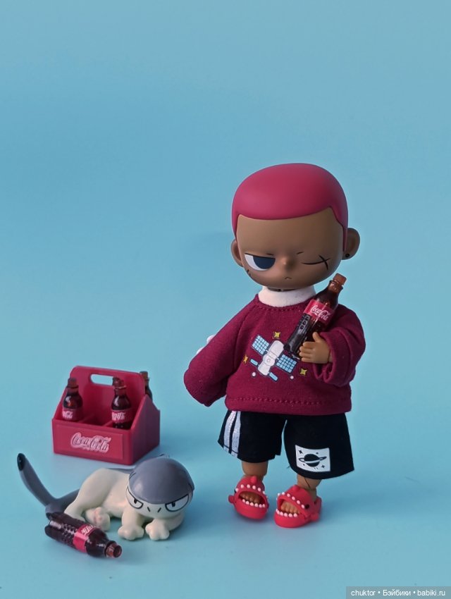 Малыш kubo на теле ymy — Шарнирные куклы (не BJD) (фото 7)