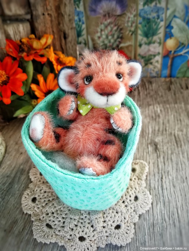 Тигр Мороженное — Авторские игрушки