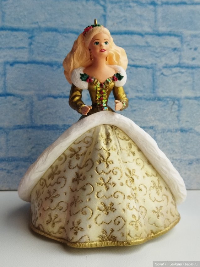 Елочные игрушки/фигурки Hallmark ornament Барби (фото 3)