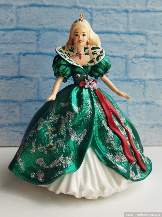 Елочные игрушки/фигурки Hallmark ornament Барби (фото 4)