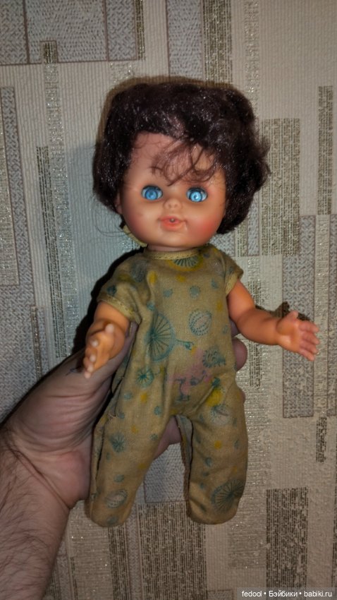 Ретро кукла Колетт-тян (Karl Doll, Япония, эпоха Сёва) в коробке, полный комплект (фото 3)