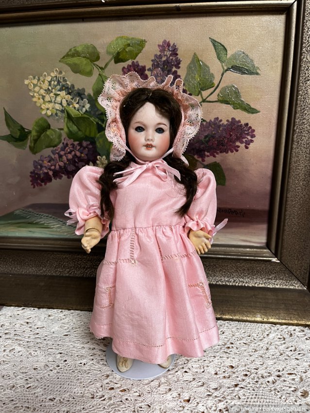 Антикварная миничка француженка Кларисс SFBJ 301 2/0 Bluette 27 cm (фото 2)