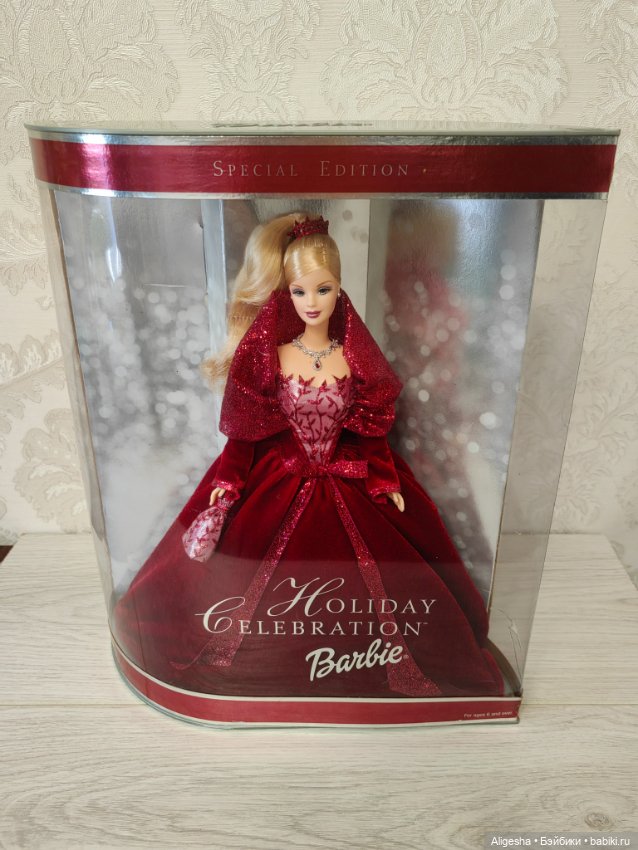 Holiday Celebration Barbie 2002