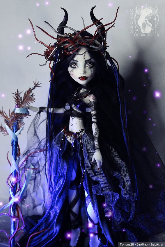 ООАК Monster high Монстер Хай Демоница (фото 5)