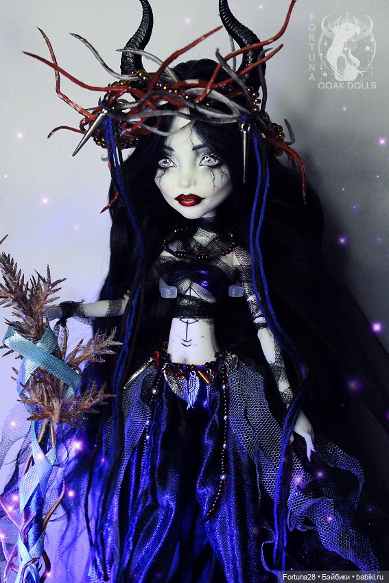 ООАК Monster high Монстер Хай Демоница (фото 2)