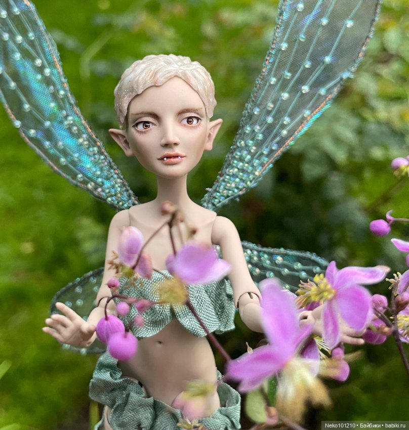 Шарнирная кукла фея — Авторские куклы BJD (фото 3)